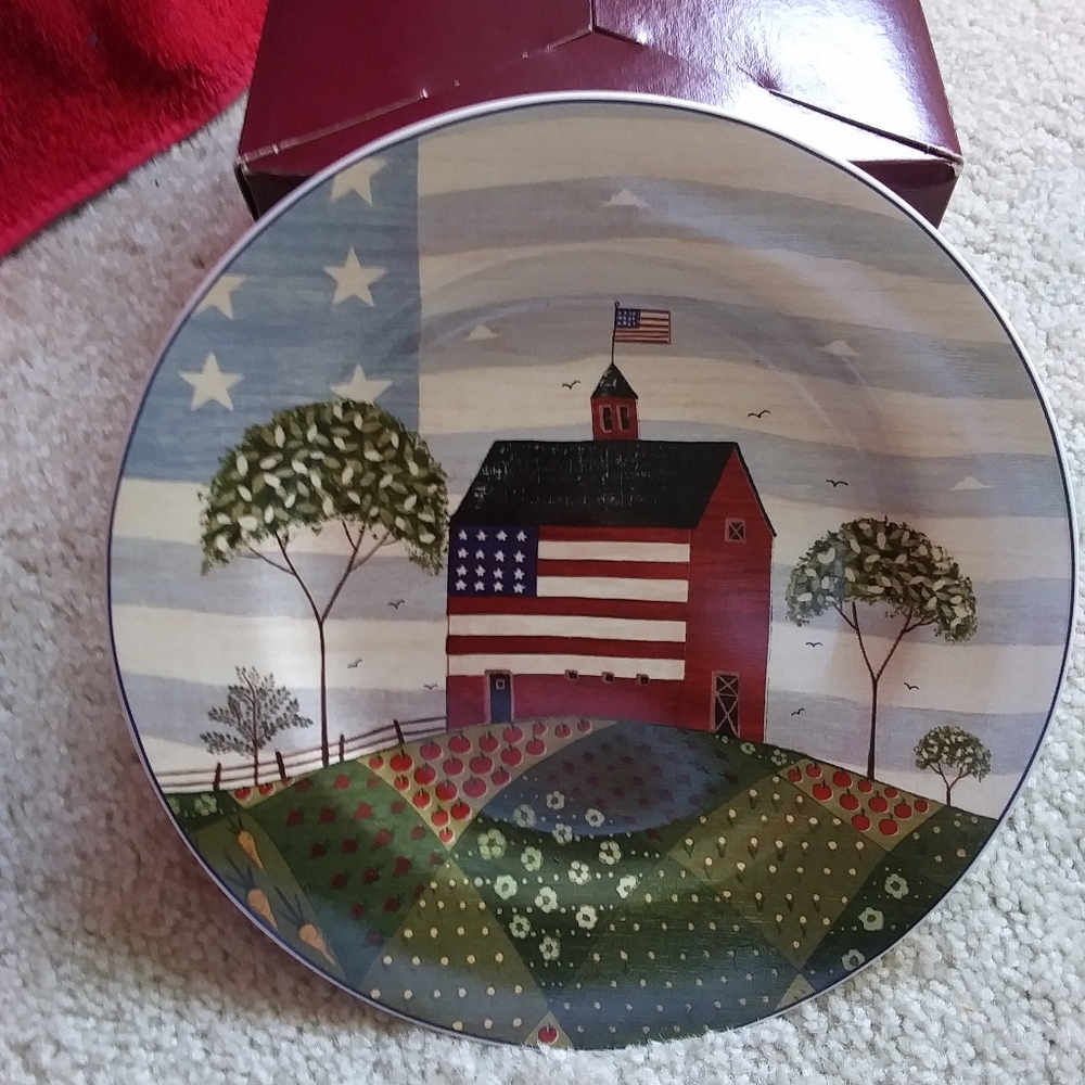Warren Kimble 1999 Plate. America the Beautiful series.